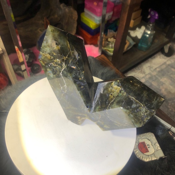 Labradorite  double tower - Picture 16 of 16